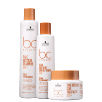 Kit Schwarzkopf Professional BC Bonacure Clean Performance Time Restore (3 Produtos)