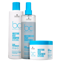 Imagem do produto Kit Schwarzkopf Professional BC Bonacure Clean Performance Moisture Kick Trio Super (3 Produtos)