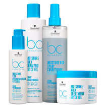 Imagem do produto Kit Schwarzkopf Professional BC Bonacure Clean Performance Moisture Kick Hydration Balm Super (4 Produtos)