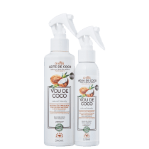 Kit Griffus Vou de Coco Água de Coco Tratamentos (2 Produtos)