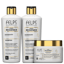 Kit Felps Professional Inner Regener Trio Treatment (3 Produtos)