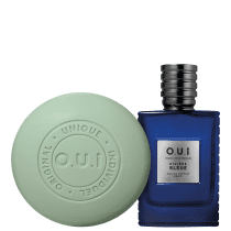 Imagem do produto Conjunto Rivière Bleue O.U.i Masculino - Eau de Parfum 30ml + Sabonete de Barbear 90g