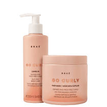 Kit Braé Go Curly Duplo (2 Produtos)