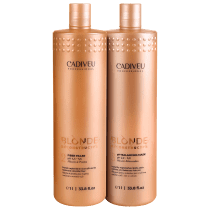 Kit Cadiveu Blonde Reconstructor Salon Mask Duo (2 Produtos)