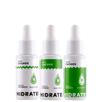 Kit Hidratei Cachos Ampolas Booster (3 Produtos)