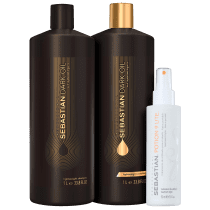 Kit Sebastian Professional Dark Oil Flow Potion 9 Lite (3 Produtos)