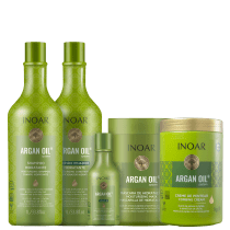 Kit Inoar Argan Oil System Super (5 Produtos)