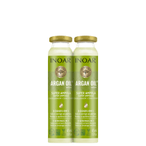 Kit Inoar Argan Oil System - Ampola Capilar 2x45ml