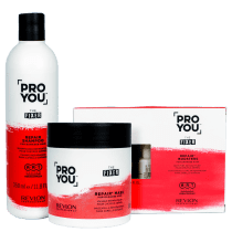 Kit Revlon Professional ProYou The Fixer Trio Tratamento (3 Produtos)