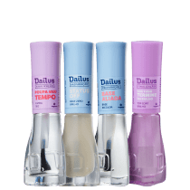 Kit Dailus Unhas Preparação e Finalização (4 Produtos)