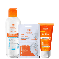 Kit Darrow Actine Pele Oleosa e Acneica Trio (3 Produtos)