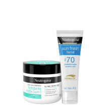 Kit Neutrogena 3 em 1 Sun Fresh Duo (2 Produtos)