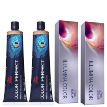 Imagem do produto Kit Wella Professionals Color Perfect + Illumina Color (4 Produtos)