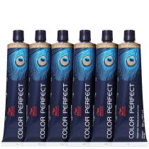 Kit Wella Professionals Color Perfect 6/0 Louro Escuro - Coloração Permanente 6x60g
