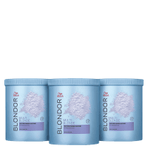 Kit Wella Professionals Blondor Multi Blonde - Pó Descolorante 3x800g