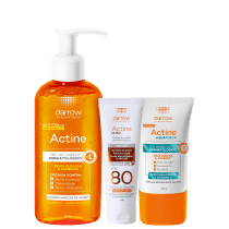 Kit Darrow Actine Cuidado Completo (3 Produtos)