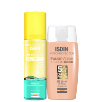 Kit ISDIN Fusion Water 5 Stars Color Médio + HydroLotion (2 Produtos)