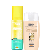 Kit ISDIN Fusion Water 5 Stars Color Clara + HydroLotion (2 Produtos)