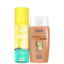Kit ISDIN Fusion Water 5 Stars Color Escura + HydroLotion (2 Produtos)