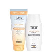 Kit ISDIN Foto Ultra Active Unify + Fotoprotector Gel Cream (2 Produtos)