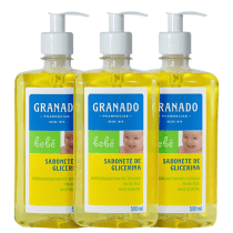 Kit Granado Bebê Glicerina Tradicional - Sabonete Líquido (3 Unidades)