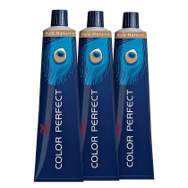 Kit Wella Professionals Color Perfect 6/0 Louro Escuro - Coloração Permanente (3 Unidades)