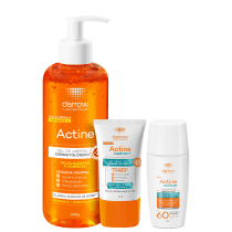 Kit Darrow Actine Cuidado Facial Completo (3 Produtos)