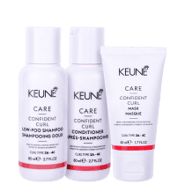 Kit Keune Care Confident Curl Trio Mini (3 Produtos)