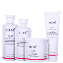 Kit Keune Care Confident Curl Curly Quarteto (4 Produtos)