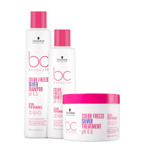 Kit Schwarzkopf Professional BC Bonacure Clean Performance Color Freeze Trio (3 Produtos)