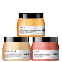 Imagem do produto Kit L'Oréal Professionnel Serie Expert Absolut Repair NutriOil Inforcer Trio Salon (3 Produtos)