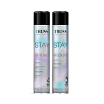 Imagem do produto Combo Truss Spray Fixador: Stay Fix Medium 450ml + Stay Fix Strong 450ml (2 Produtos)
