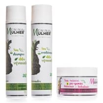 Kit Menina & Mulher Detox Pós-Química (3 Produtos)