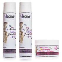 Kit Menina & Mulher Matizador Pós-Química (3 Produtos)