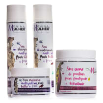 Kit Menina & Mulher Matizador Finalizador (4 Produtos)