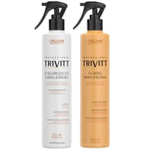 Kit Itallian Hairtech Reconstrutor Duo Trivitt Cabelos Danificados (2 Produtos)
