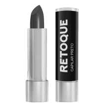 Retoque Capilar Preto Expressão Facial Makeup