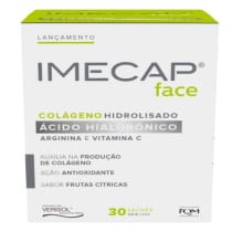 Imecap Face Rejuvenecedor Ácido Hialurônico - Colágeno Hidrolisado (30 Sachês)