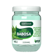 Sumo De Babosa Natural Para Cabelo Polpa Misturinha Softhair