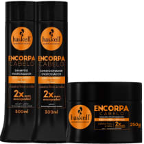 Kit Haskell Encorpa Cabelo Tratamento (3 Produtos)