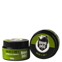Barba de Urso Alecrim 2 em 1 - Balm Hidratante para Barba 100g