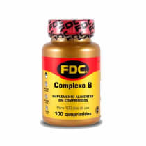 FDC Vitaminas Complexo B - Suplemento Vitamínico (100 Comprimidos)