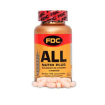 FDC Vitaminas All Nutri Plus - Suplemento Vitamínico (140 Comprimidos)