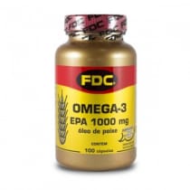 FDC Vitaminas Ômega 3 1000mg - Suplemento Vitamínico (100 Comprimidos)