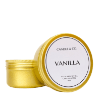 Candle & Co Vanilla - Vela Aromática 90g