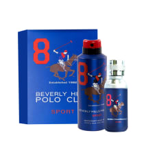 Conjunto Beverly Hills Polo Club Nº8 - Eau de Toilette 50ml + Body Spray 175ml