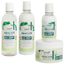 Kit Vegetal do Brasil Linha Vegetal Abacate Quarteto, 4 produtos.