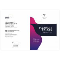 Felithi PRO Platinum Colors 74 Cores - Cartela de Mechas