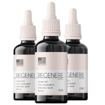 3 Regenere Drops - Vitamina K2 + TransResveratrol + Ácido Hialurônico + Verisol + Retinol