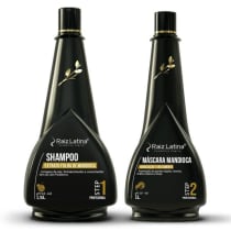 Kit Raiz Latina Extrato Folha de Mandioca Salon (2 Produtos)